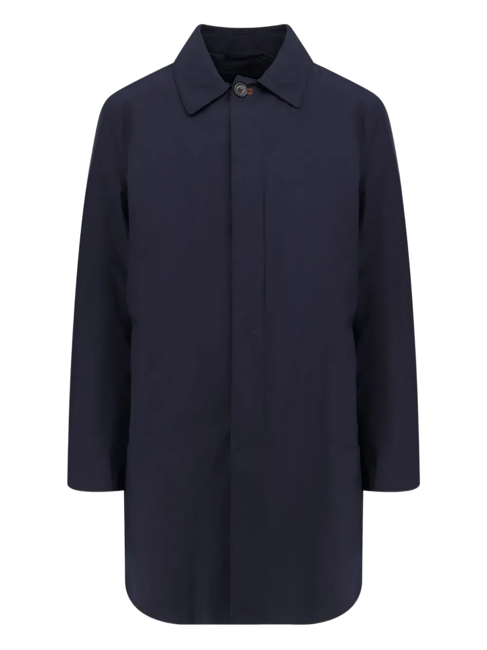 Corneliani Removable Padding Raincoat | Blue | Image 1