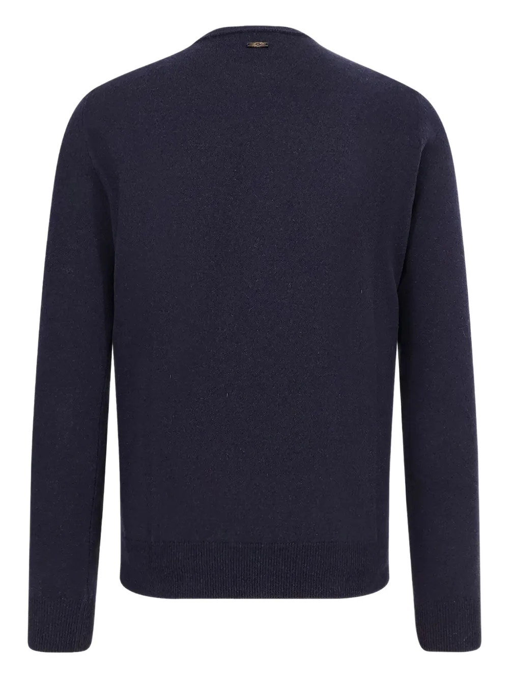 Corneliani crew neck ribbed sweatshirt - Blauw