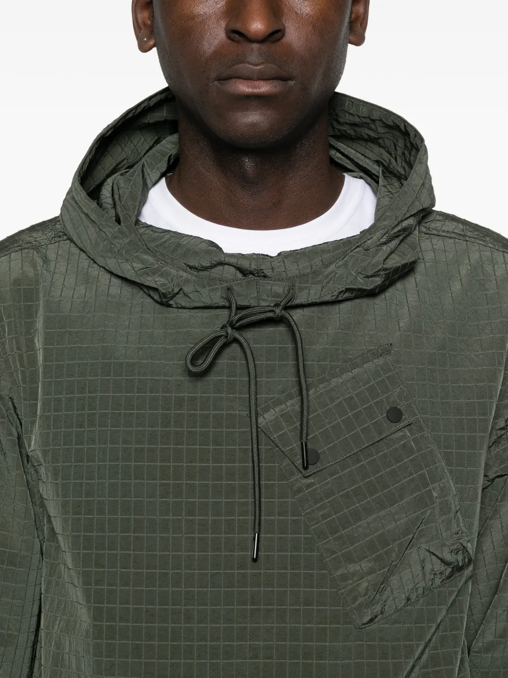 Weekend Offender Jack met capuchon Groen