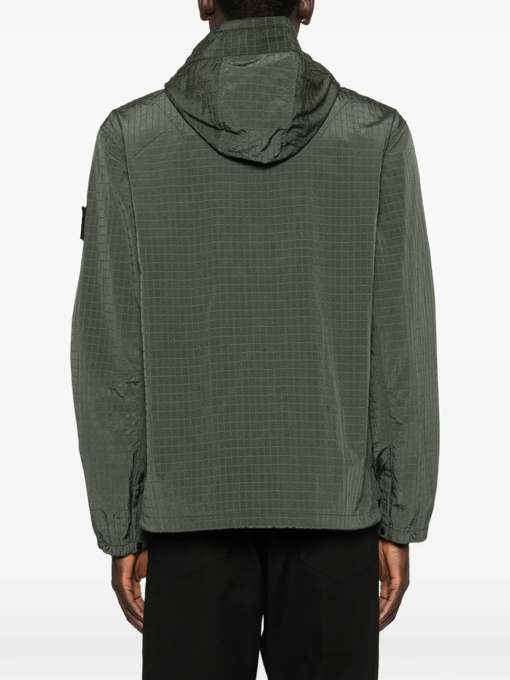 Weekend Offender Jack met capuchon Groen