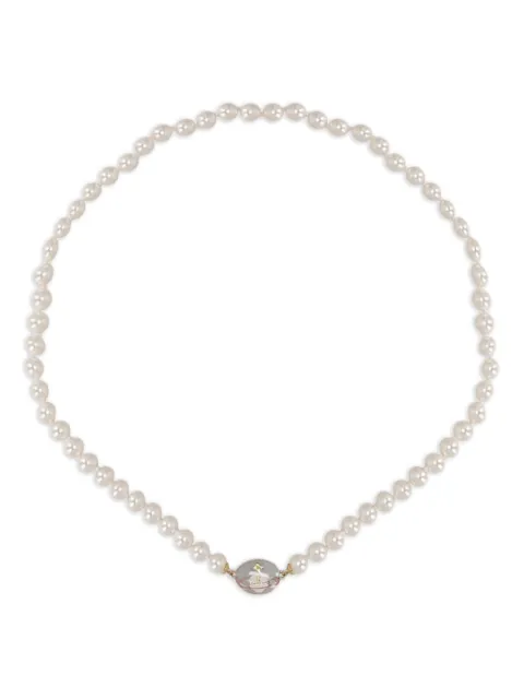 Vivienne Westwood orb pearl necklace