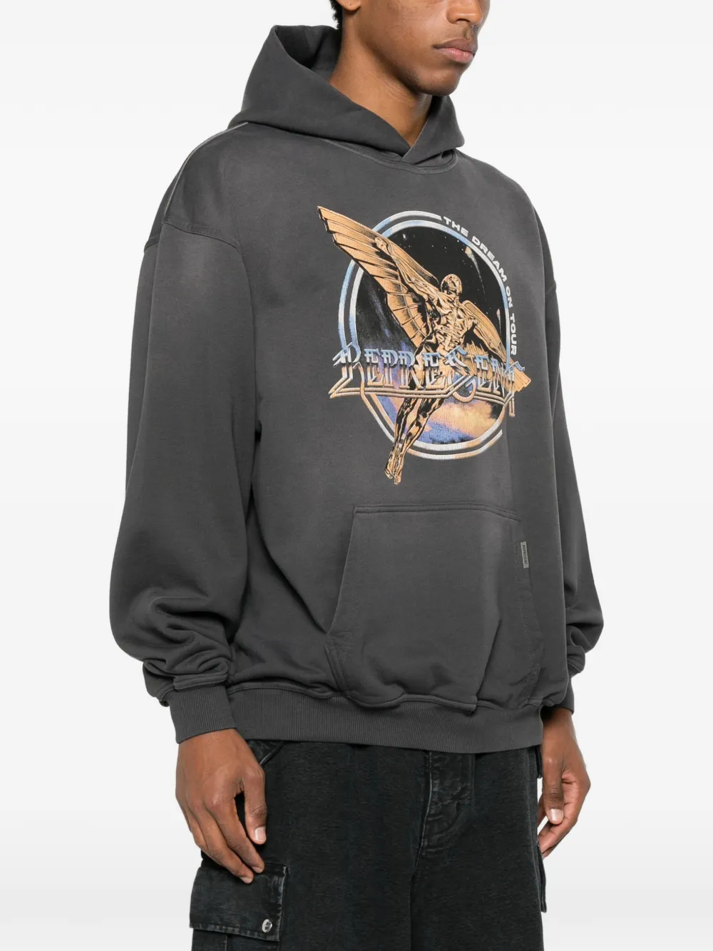 Represent Golden Tour hoodie met grafische print Grijs