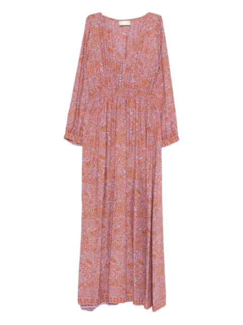 Natalie Martin April buttoned floral shangri dress