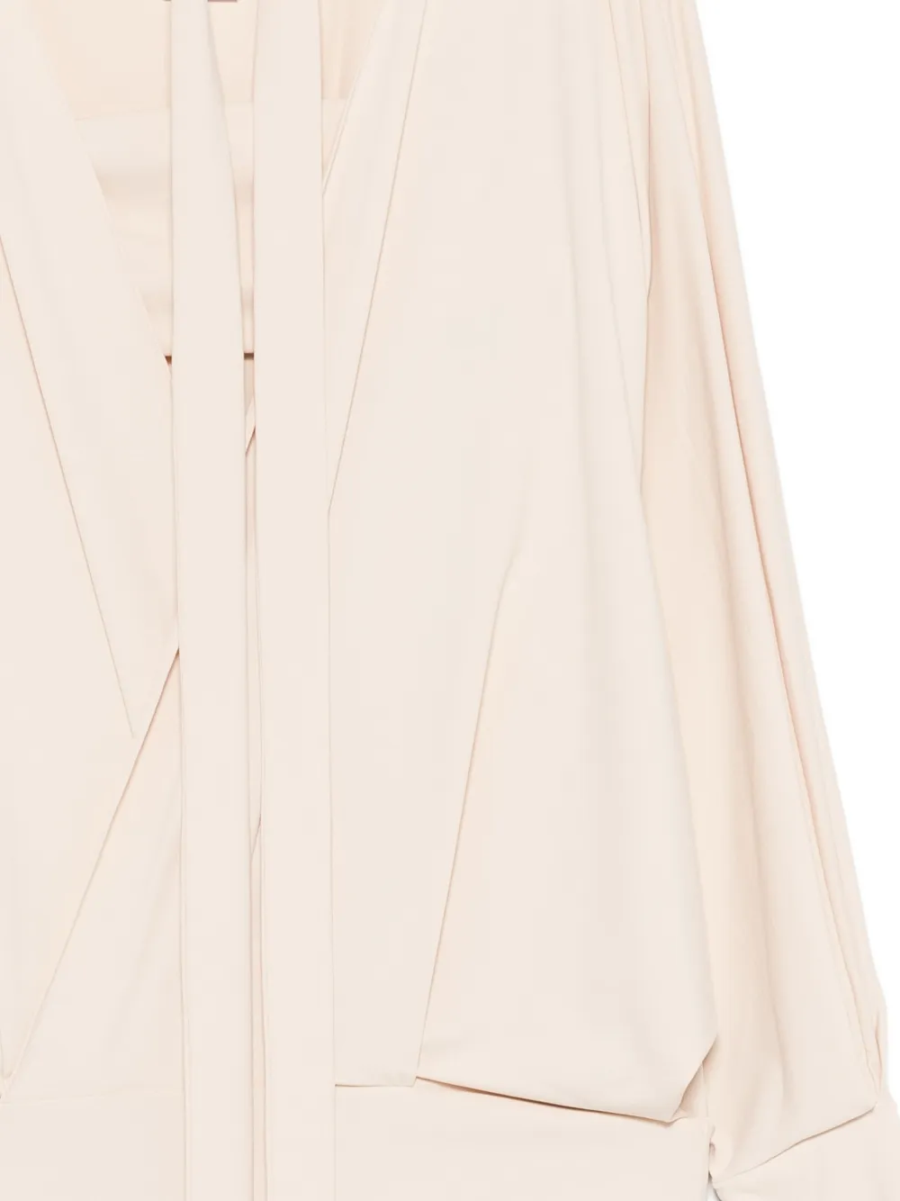 Taller Marmo Badpak met gestrikte hals Beige