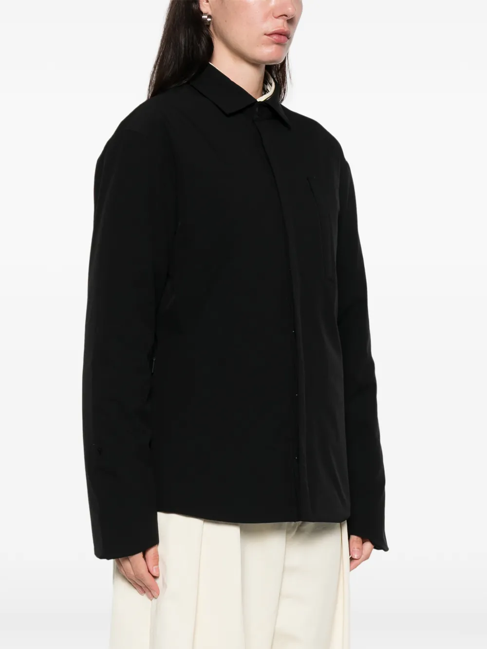 Macron Pocket Jacket In Black