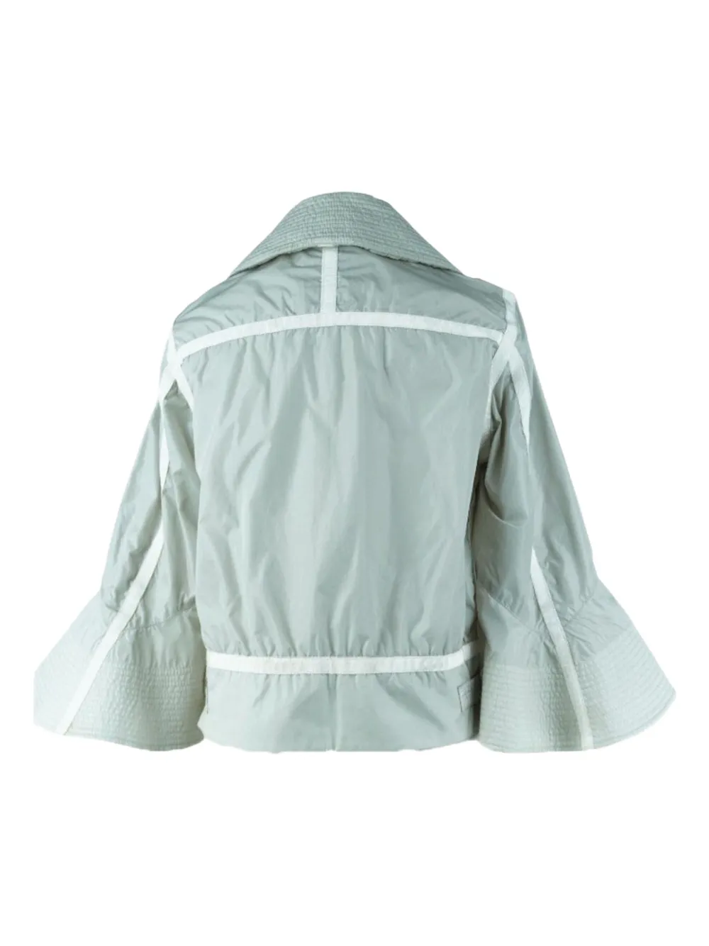 MONCLER VINTAGE Pre-owned Bell-sleeve Wind Jacket In Gray