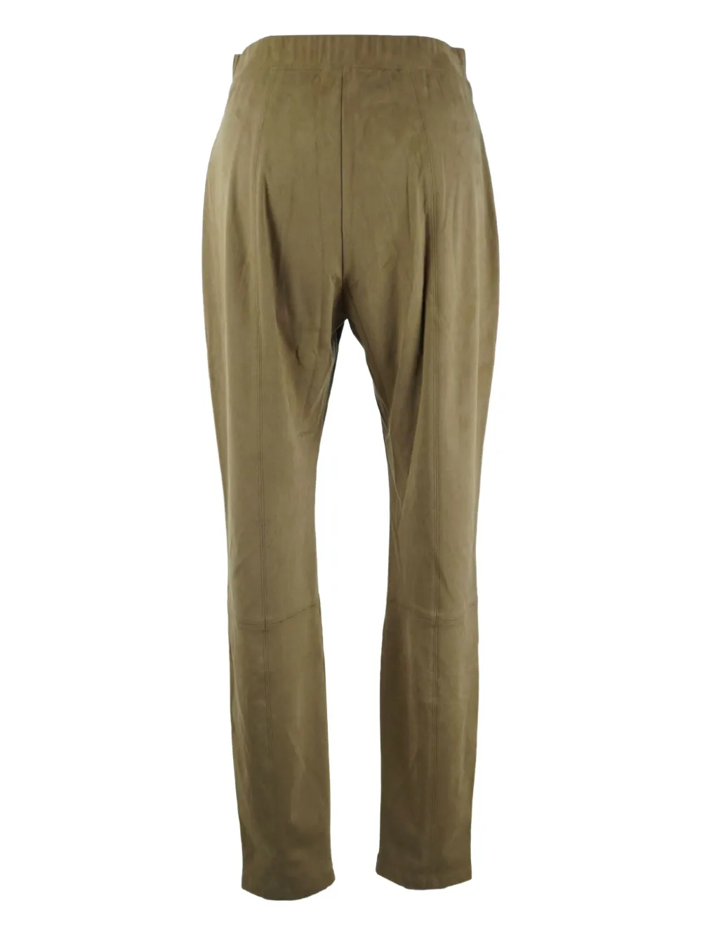 Max Mara Broek met naaddetail - Bruin