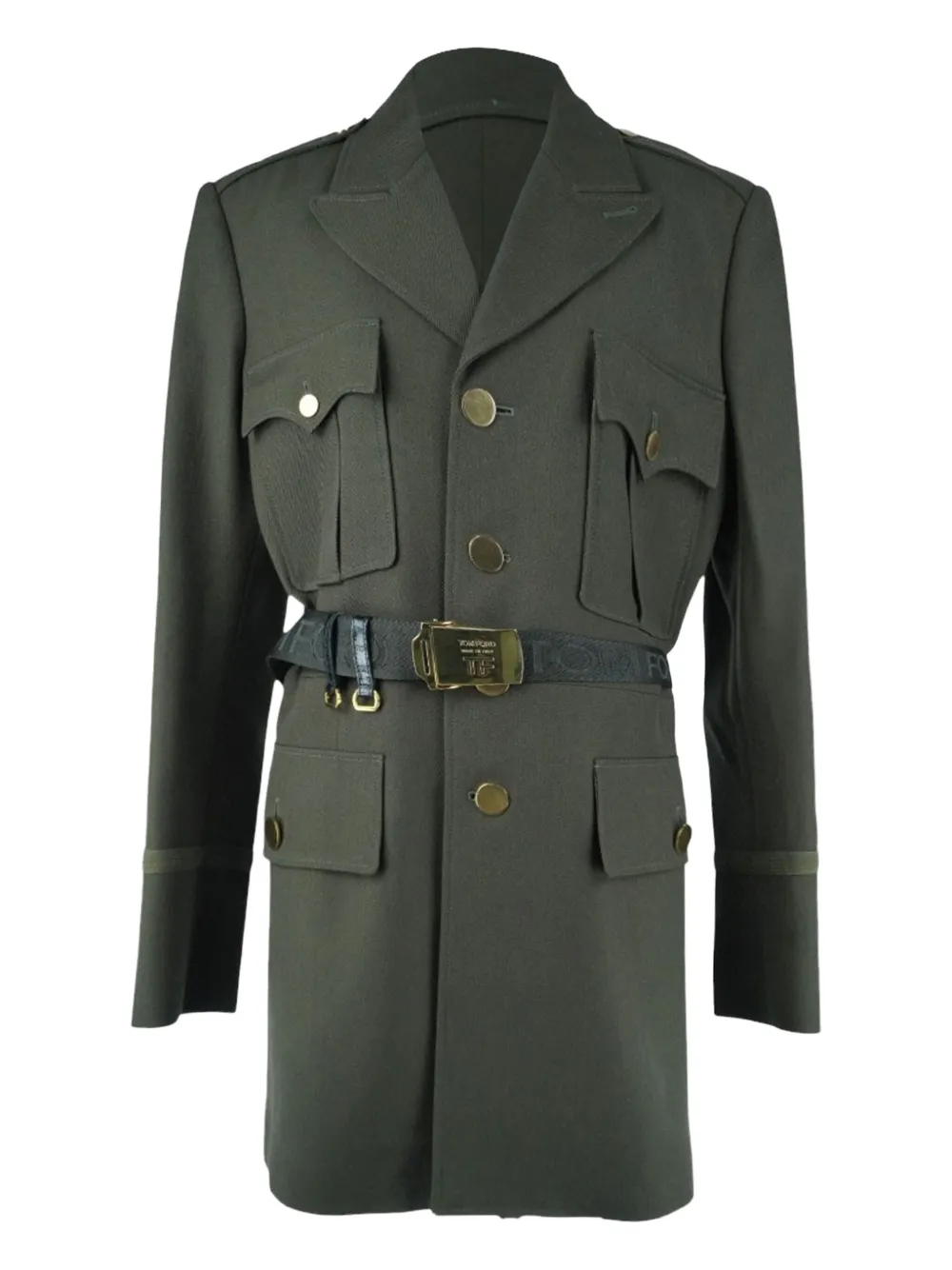 Tom Ford Vintage ミリタリージャケット - グリーン