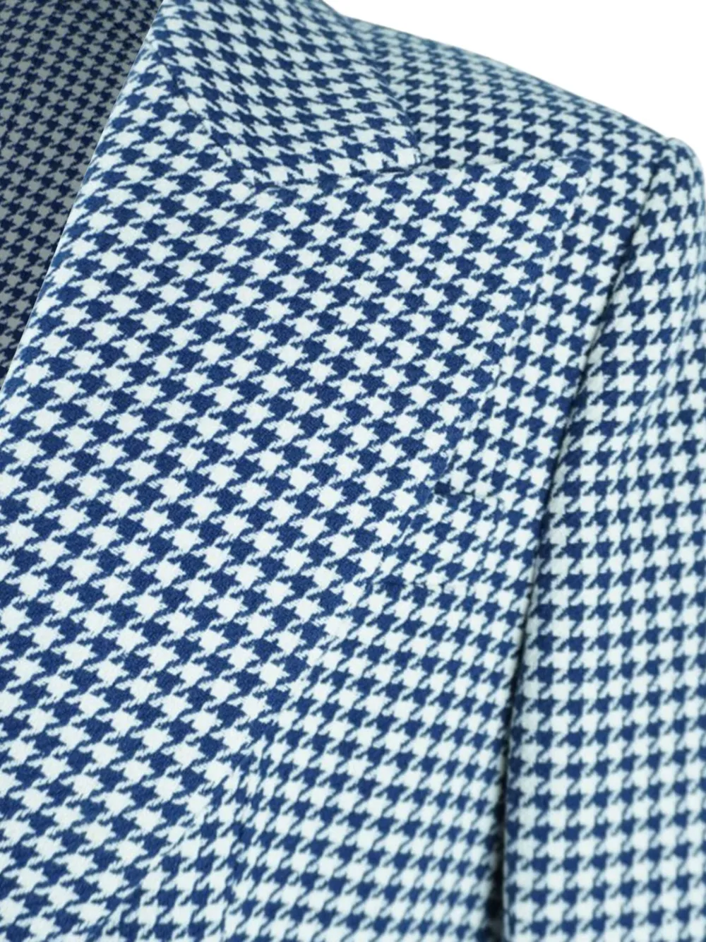 ALEXANDRE VAUTHIER Pre-owned Houndstooth-pattern Blazer In Blue