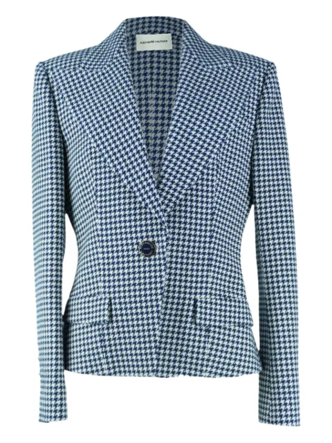 Alexandre Vauthier houndstooth-pattern blazer