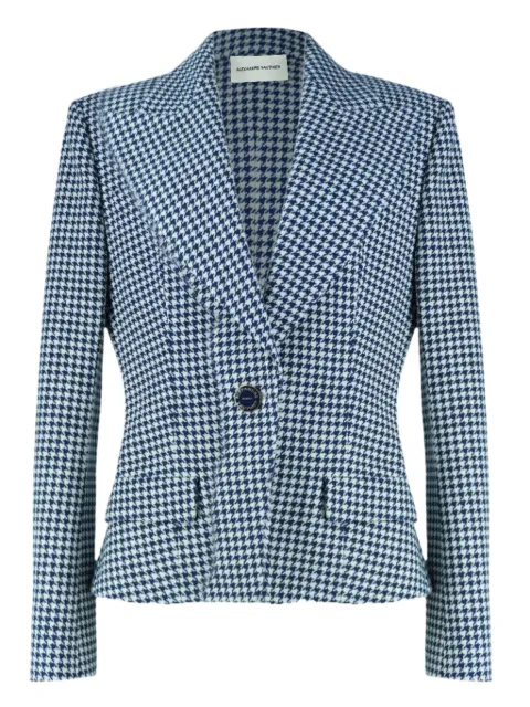 Alexandre Vauthier houndstooth-pattern blazer