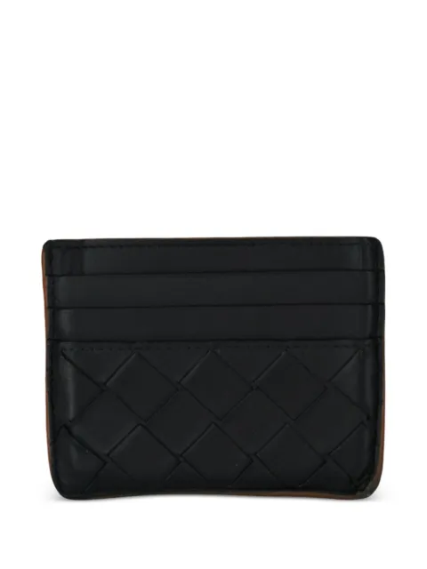 Bottega Veneta Pre-Owned Intrecciato-design leather card holder