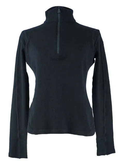 Moncler Vintage logo-patch zip sweater