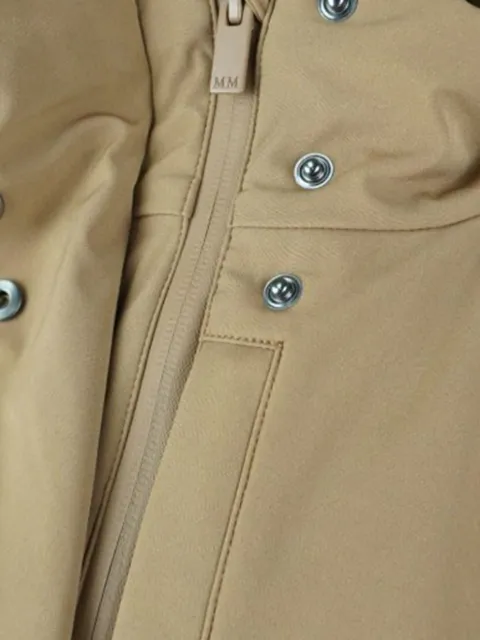 Max Mara logo-paatch coat