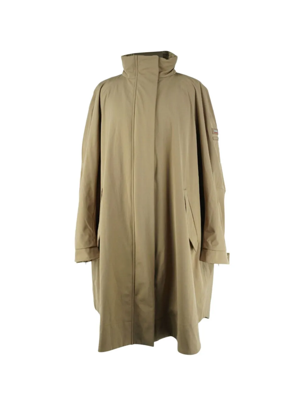 Max Mara logo-paatch coat - Toni neutri