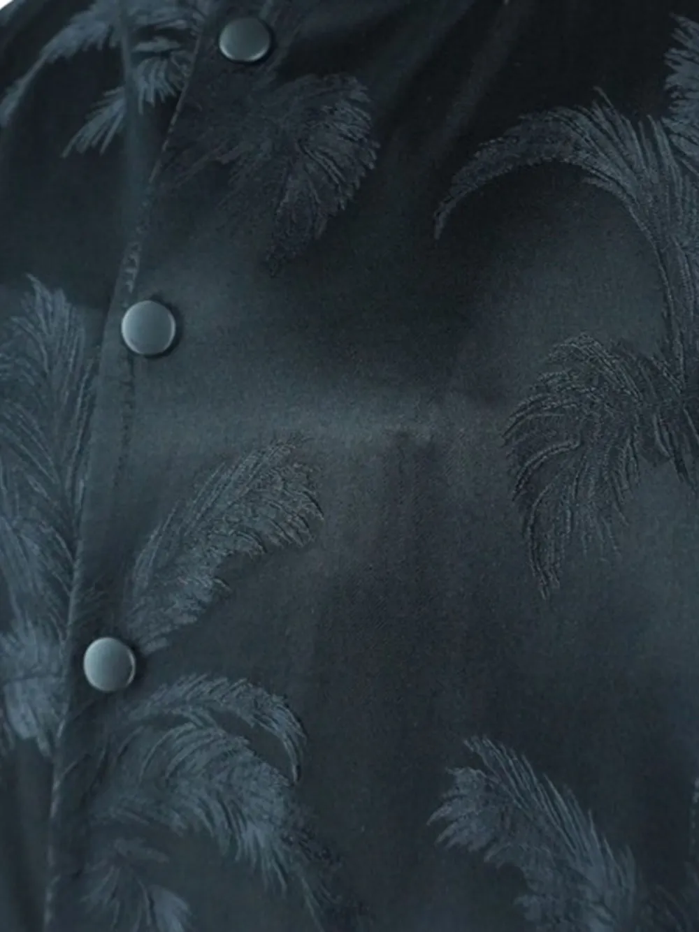 SAINT LAURENT Pre-owned Ribbed-hem Jacket In Black