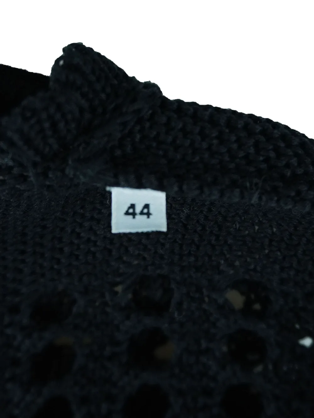 DOLCE & GABBANA Pre-owned Open-knit Cardigan In Black