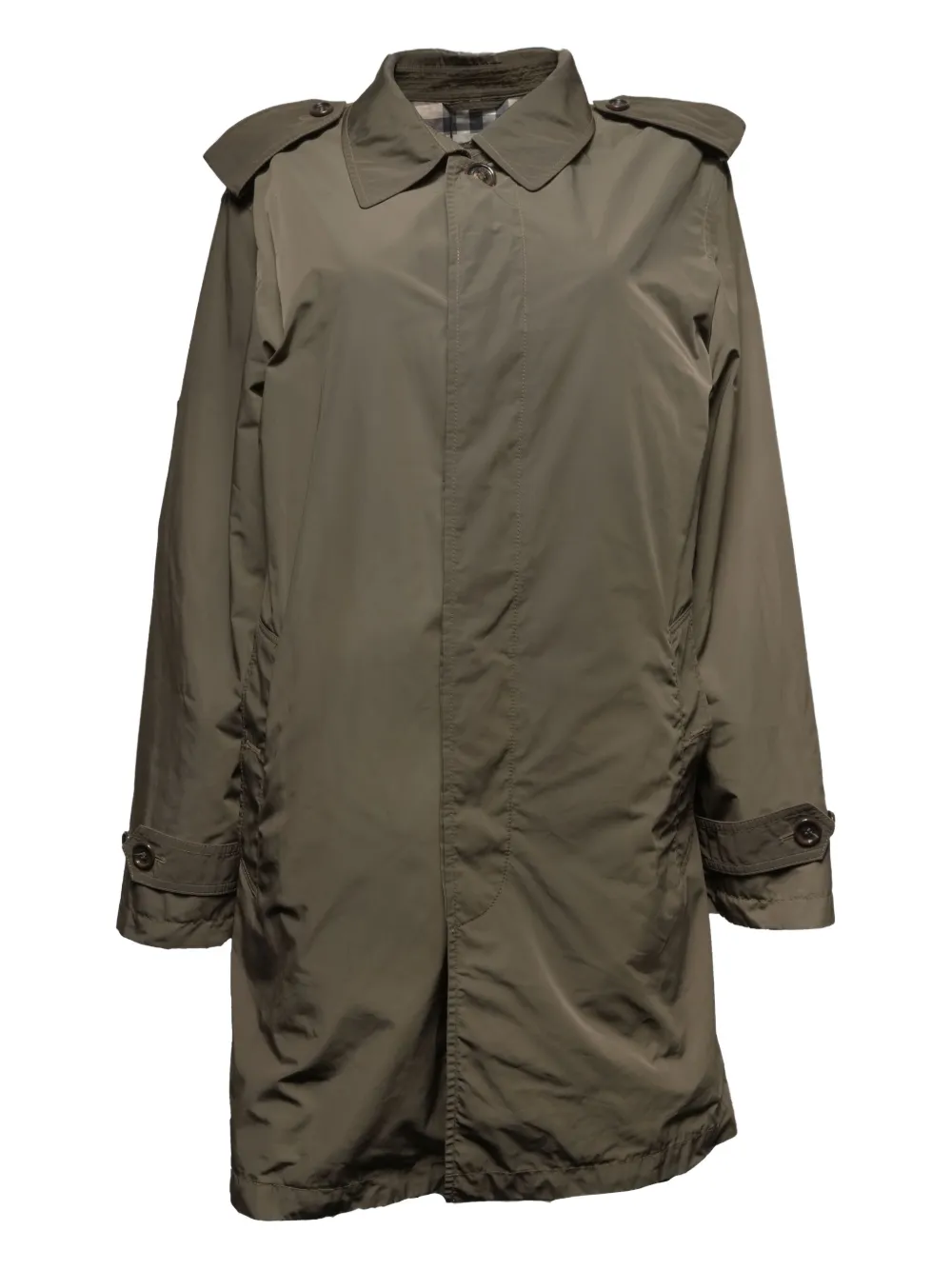 Burberry Pre-Owned 2010s packable coat | Green | Image 1