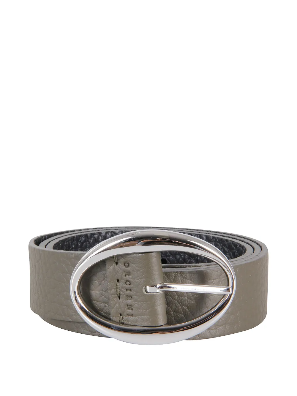 Orciani oval-buckle belt - Grijs