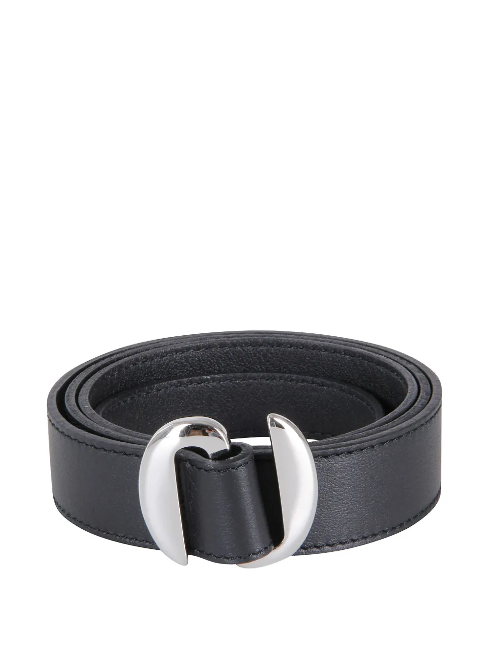 Orciani leather belt - Zwart