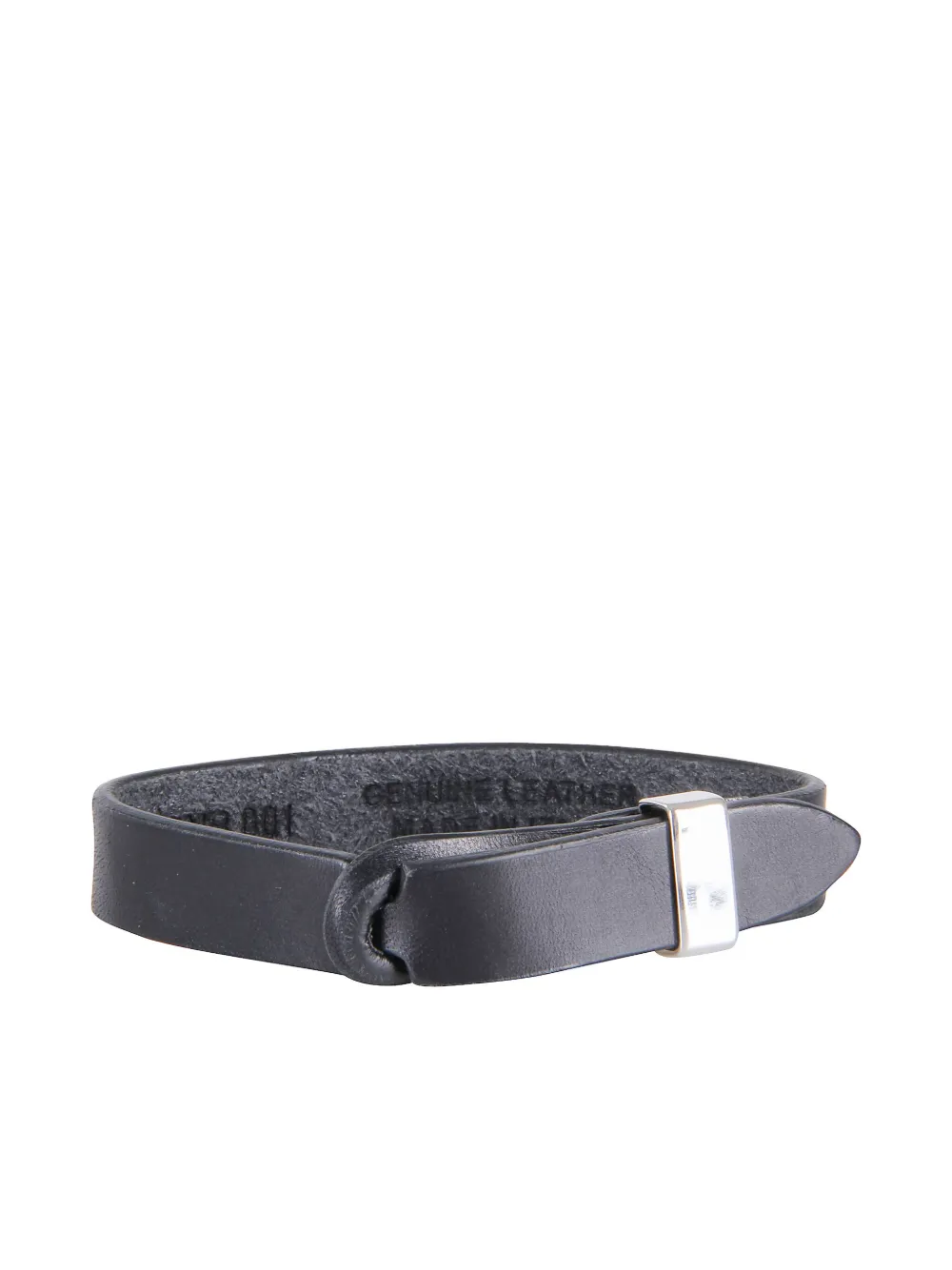 Orciani leather bracelet | Black | Image 1