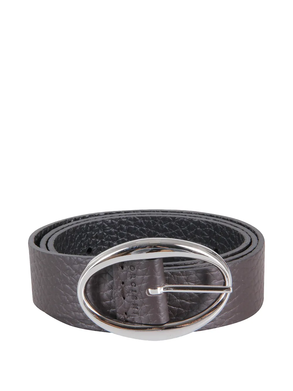 Orciani oval-buckle belt - Bruin