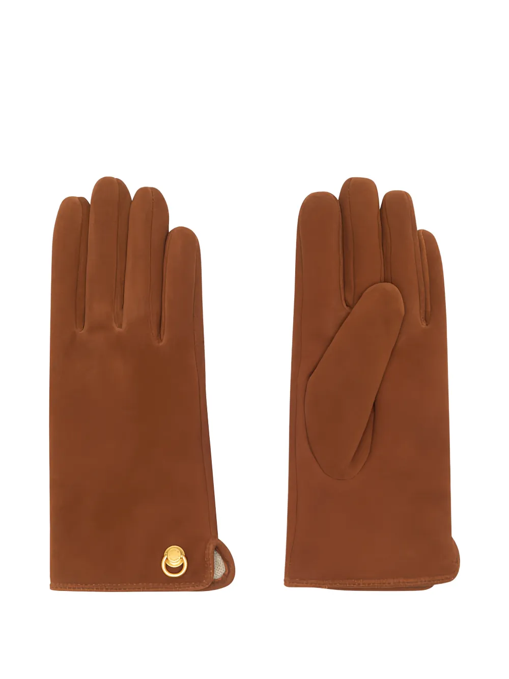 GIANNI CHIARINI Guanti in camoscio - Marrone