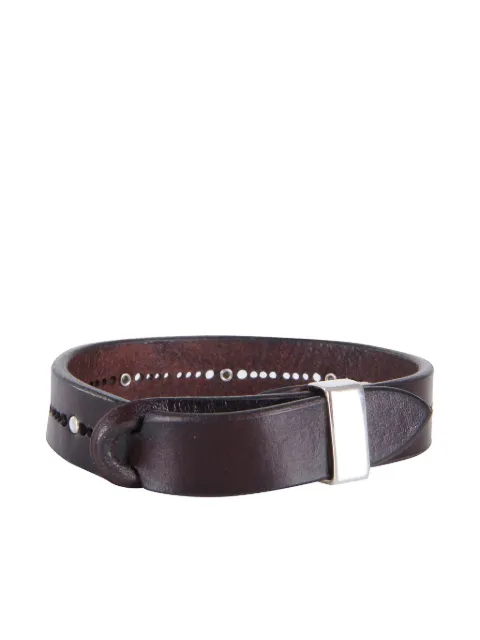 Orciani studded-detail leather bracelet