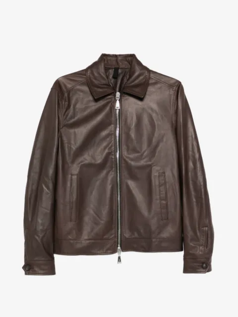 Tagliatore Jaxon zip-up leather jacket