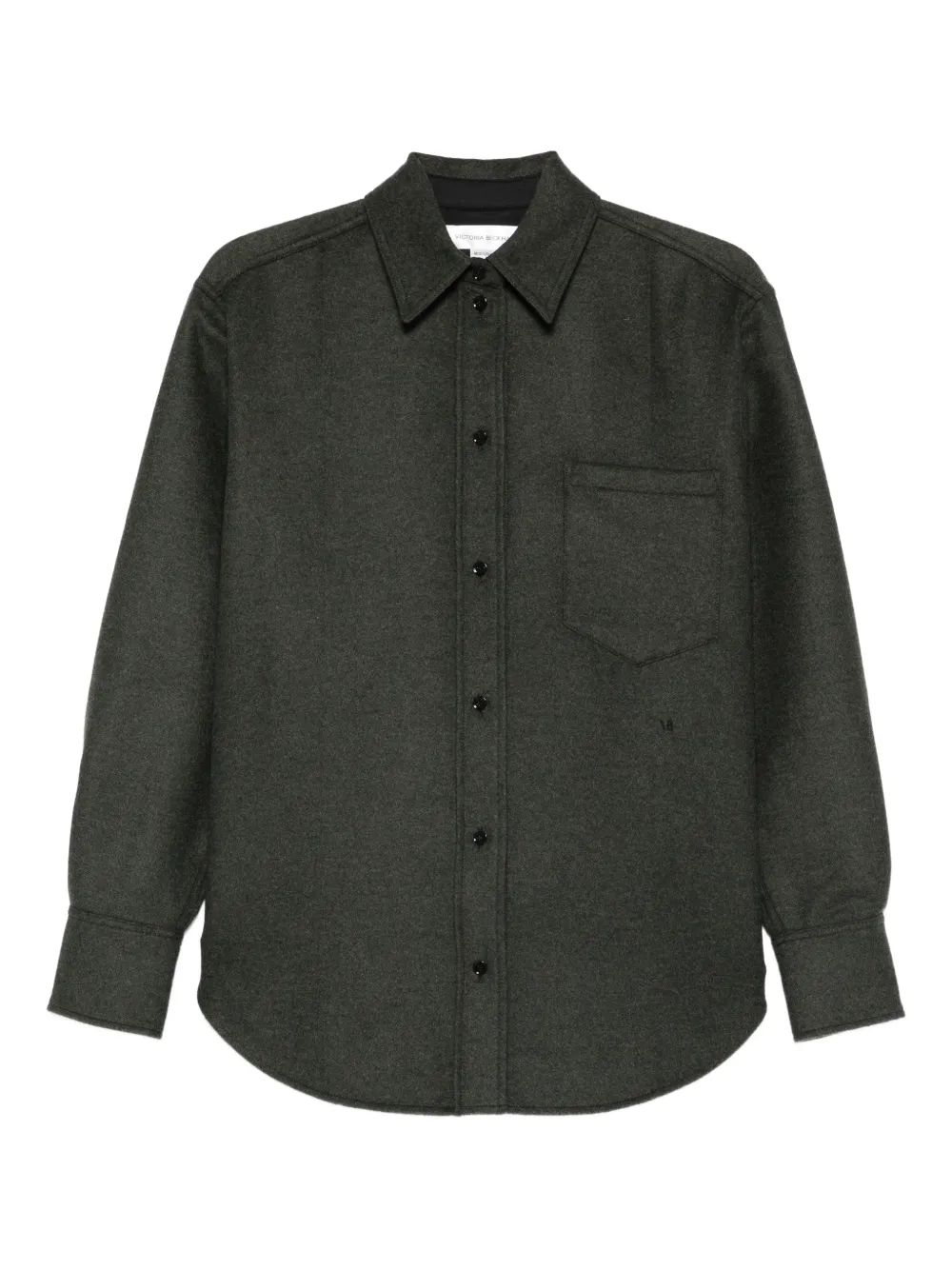Victoria Beckham Camicia con tasca - Verde