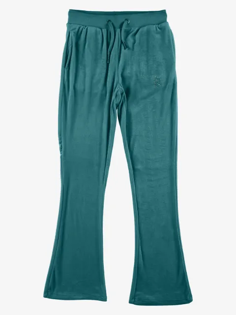 Juicy Couture Kids pants bootcut de velour