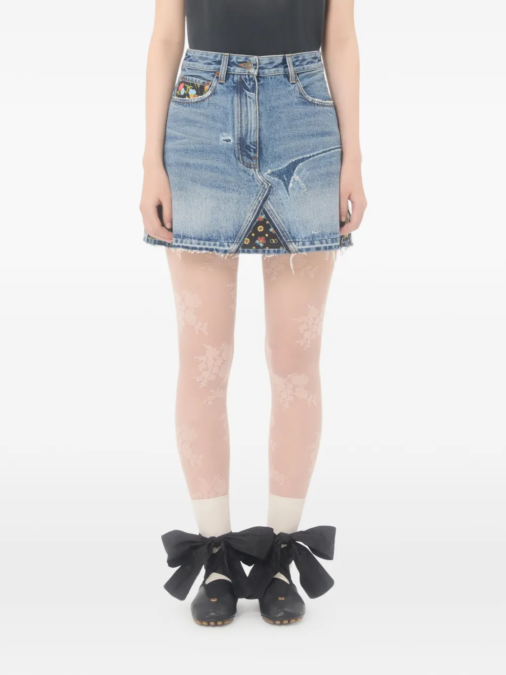 Valentino Garavani Denim rok Blauw