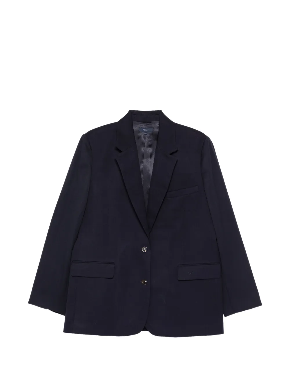 Soeur buttoned blazer - Blu