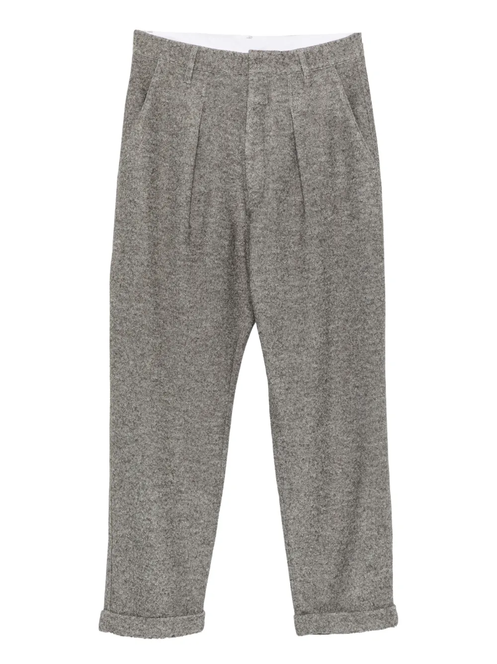 RANRA pleated cuffed trousers | Grey | Image 1