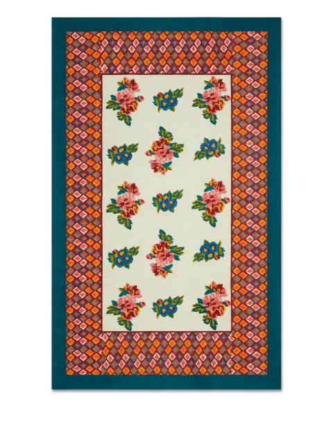 Lisa Corti floral-print table cloth (270cm x 180cm)