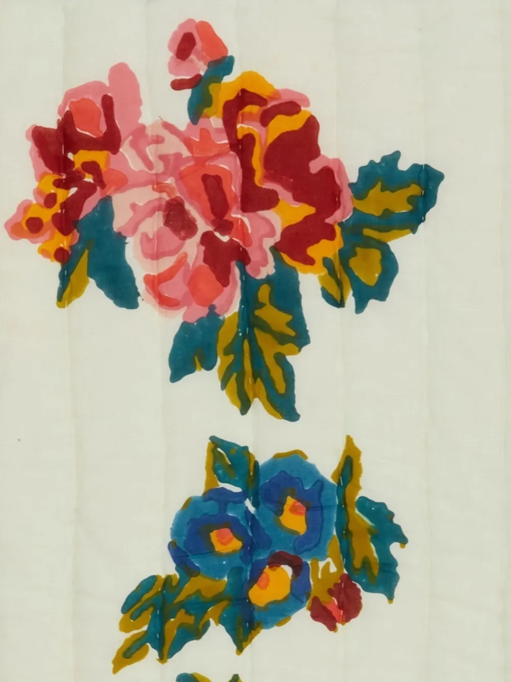 Lisa Corti floral-print throw (100cm x 70cm) | Blankets & Throws | Image 2