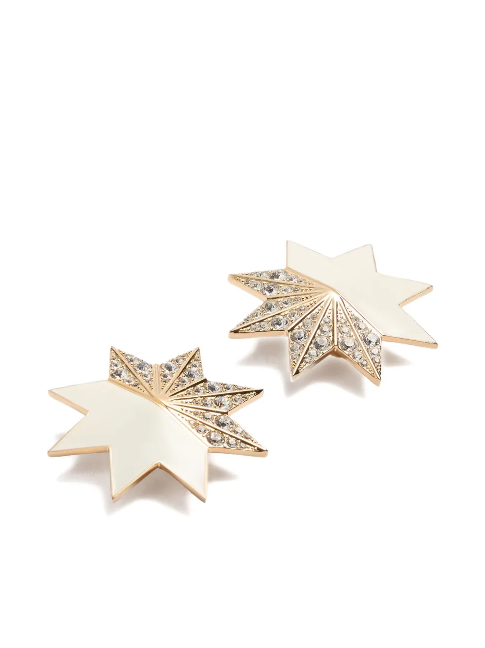 Valentino Pas Plus Earrings In Gray