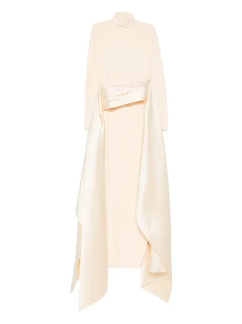 Solace London roll-neck maxi dress