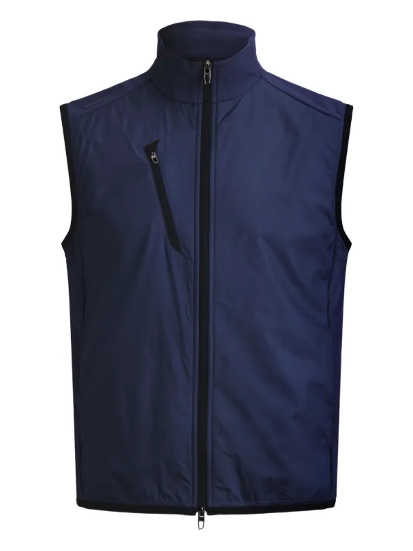 RLX Ralph Lauren モックネック ベスト | ブルー | FARFETCH JP