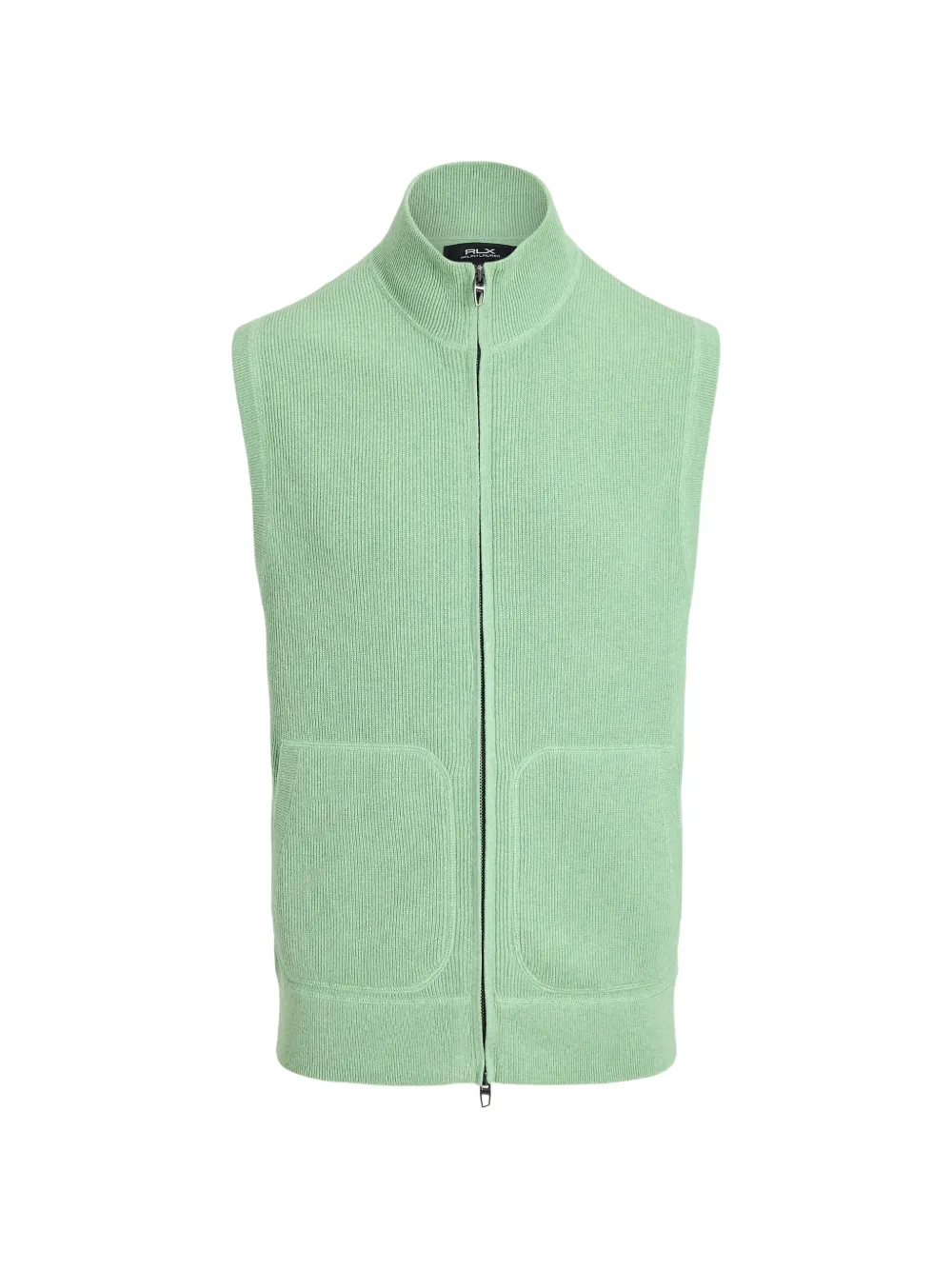 RLX Ralph Lauren mock-neck full-zip gilet - Green