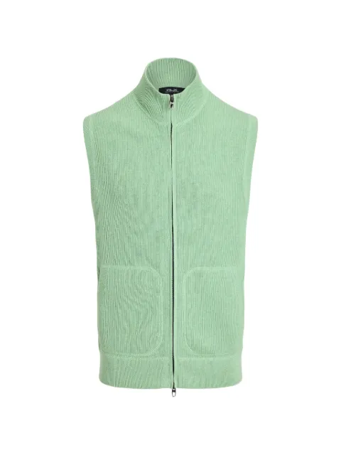 RLX Ralph Lauren mock-neck full-zip gilet