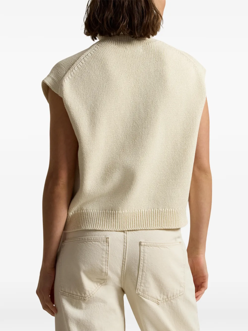 Polo Ralph Lauren Coltrui met textuur Beige