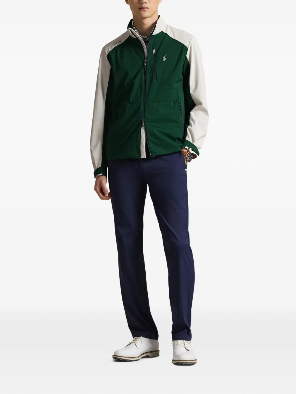  Rlx Ralph Lauren Colourblock-design Jacket - Green 