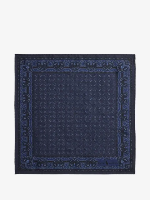 Polo Ralph Lauren printed pocket square