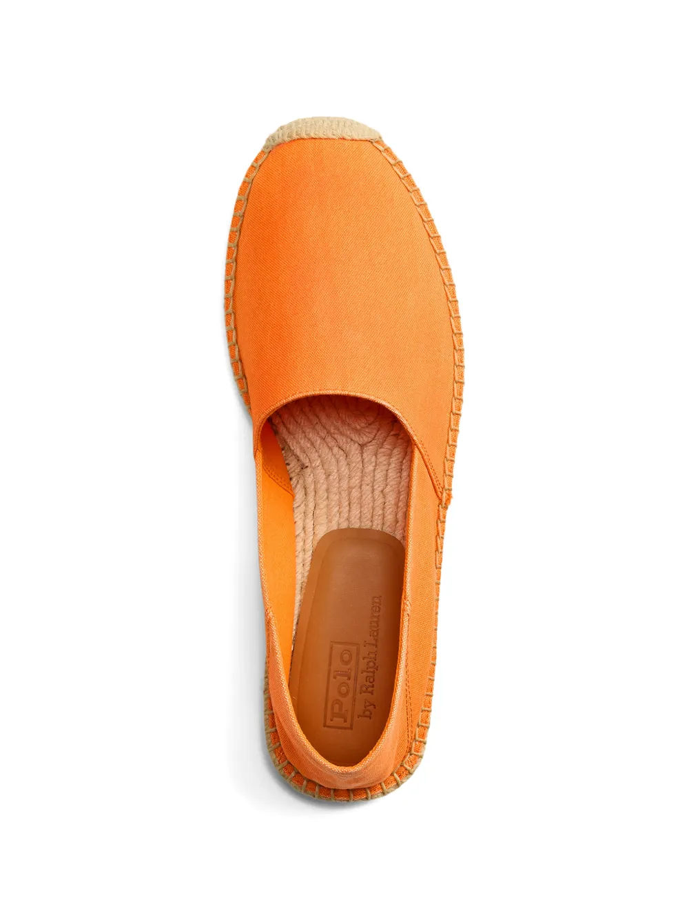 Polo Ralph Lauren Espadrilles met inklapbare hak Oranje