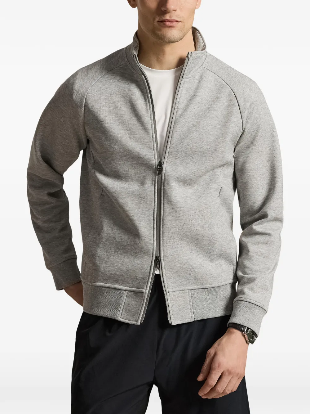  Rlx Ralph Lauren Zip-up Sweatshirt - Grey 