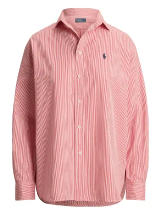 Polo Ralph Lauren ストライプ シャツ | レッド | FARFETCH JP