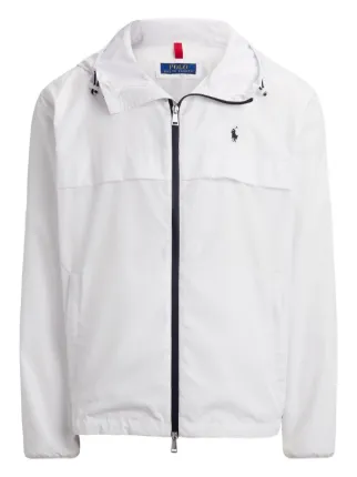 Polo by Ralph Lauren フード付ジャケット ホワイト XL Polo Ralph Lauren Glenmoor drawstring-fastening Hooded Jacket
