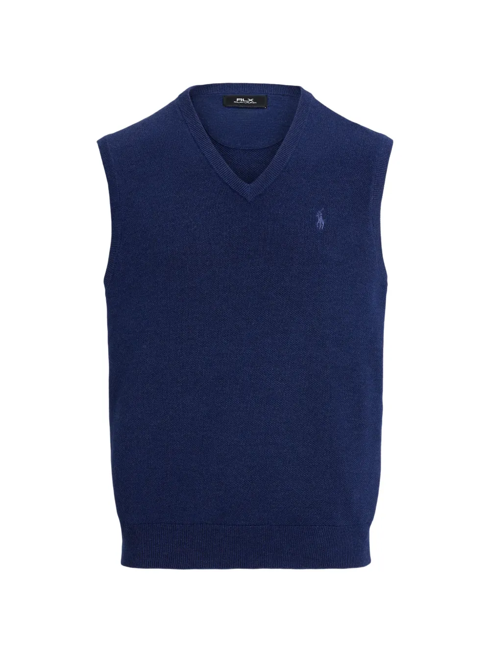 RLX Ralph Lauren V-neck knitted vest - Blu