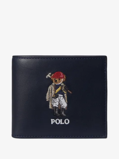 Polo Ralph Lauren Polo Bear leather billfold wallet